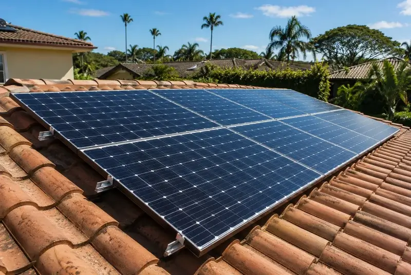 Installation de panneaux solaires à Poyanne